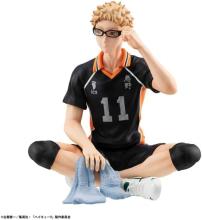 GEM Series Haikyu!! Palm-sized Tsukishima Kei Completed Figure