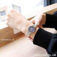 CITIZEN L Light-Powered Eco-Drive Waterproof UNITE with BLUE Limited Edition Silver Blue EM1060-87L Women's Silver