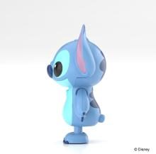 Aoshima Bunka Kyozai Rakupla Tocotoko No. DP-16 Disney Character Stitch Pre-Colored Plastic Model