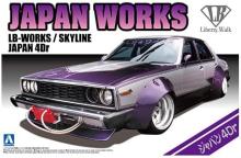Aoshima Bunka Kyozai (AOSHIMA) 1/24 Liberty Walk No.1 LB Works Japan 4Dr Plastic Model