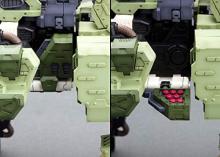 Kotobukiya HMM ZOIDS RZ-041 Liger Zero Panzer Marking Plus Ver. 1/72 Scale Plastic Model Kit, Approximately 320mm Long