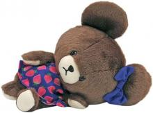 Nakajima Corporation Bear’s School Fluffy Strawberry Plush 174505-22