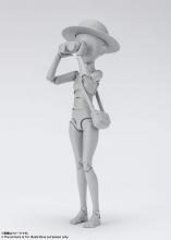 SHFiguarts Body-chan -Ken Sugimori- Edition DX SET (Gray Color Ver.) Approximately 130mm PVC & ABS movable figure BAS62103
