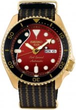 SEIKO 5 Sports Brian May Collaboration Limited Model Red Special SBSA160 Men's Watch Mechanical Nylon Made in Japan Queen