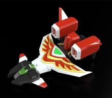 Brave of the Sun Fighbird THE Gattai Grandbird Non-scale plastic painted action figure