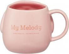 Skater Ceramic Mug 390ml Die Cut My Melody Sanrio CHMGD4-A