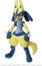 TAKARA TOMY Pocket Monsters Pokemon Plush Toy Yellow Lucario