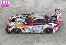 Hatsune Miku GT Project 1/43 Good Smile Hatsune Miku AMG 2021 SUPER GT Ver. 1/43 Scale Resin Pre-painted Mini Car