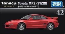 TAKARA TOMY Tomica Premium 42 Toyota MR2 (SW20) Miniature Car Toy for Ages 6 and Up