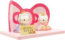 Yoshitoku Hello Kitty Porcelain Hina Doll, Sanrio, Hinamatsuri (Girl's Festival), Compact, Cute, 183233