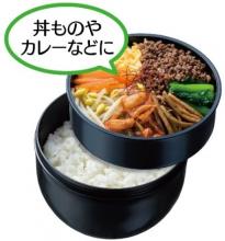 Skater Cafe Bowl Lunch Box 840ml Large Capacity Bowl Type Lunch Box Style Made in Japan PDN9