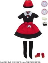 Takara Tomy Licca-chan Dress LW-12 Sushiro Dress Set, Dress-Up Play Toy for Ages 3 and Up