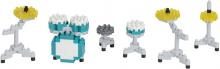 Nanoblock Drum Set Green NBC_348