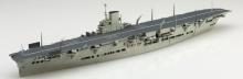 Aoshima Bunka Kyozai 1/700 Waterline Series No.714 Royal Navy Aircraft Carrier HMS Ark Royal Plastic Model (Ship)