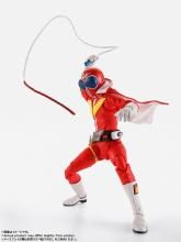 TAMASHII NATIONS SHFiguarts (Real Bone Carving Technique) Himitsu Sentai Gorenger Akarenger Super Sentai 50th Anniversary Ver. (First Press Limited Edition Base Included) Approximately 145mm PVC & ABS & Fabric Painted Movable Figure