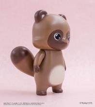 EMBER TOYS Two-tailed Fox Chibi Creature Pon-Kichi Non-scale Painted Soft Vinyl Figure