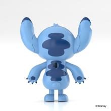 Aoshima Bunka Kyozai Rakupla Tocotoko No. DP-16 Disney Character Stitch Pre-Colored Plastic Model