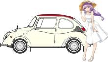 Hasegawa 1/24 Subaru 360 Deluxe Claire Frost w/Figure Plastic Model SP648 (Car)