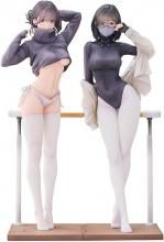 Guitarist Meimei & Noboru Ku Sensei's Dance Class Set 1/7 Scale Plastic Pre-painted Finished Figure
