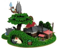 Sankei Studio Ghibli Series A lot of Totoro Totoro next door Diorama Paper Craft MK07-35