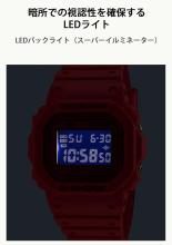 CASIO G-Shock Watch DW-5600RRB-4JF Men's Red