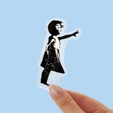 Beverly 61 Piece Acrylic Stand Pop Balloon Girl SP-032