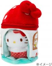 Hello Kitty A portable pouch (collected plush toys)