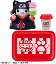 MegaHouse MEGA CAT PROJECT NARUTO Nyarult! MEGACAT DINNER (BOX) Approximately 30mm PVC Pre-painted Finished Figure