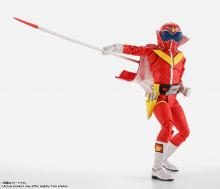 TAMASHII NATIONS SHFiguarts (Real Bone Carving Technique) Himitsu Sentai Gorenger Akarenger Super Sentai 50th Anniversary Ver. (First Press Limited Edition Base Included) Approximately 145mm PVC & ABS & Fabric Painted Movable Figure