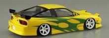 Aoshima Bunka Kyozai 1/24 The Tuned Car Series No.97 Nissan URAS RPS13 180SX 96 Ver.1 Plastic Model Car
