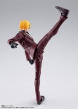 SH Figuarts ONE PIECE Sanji - Onigashima Invasion - Approx. 150mm ABS  &  PVC painted movable figure