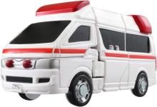 TAKARA TOMY Tomica Job Laborer TJB03 Medibraver Toyota Himedic Ambulance Mini Car Toy for ages 3 and up