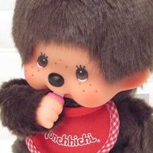 Sekiguchi Monchhichi Premium Standard S Brown Boy Plush Toy 226368
