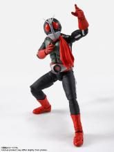 TAMASHII NATIONS SHFiguarts (Shinkocchou Seihou) Kamen Rider New No. 2 Glorious Showa Rider Edition, approximately 145mm, PVC, ABS, and fabric, pre-painted action figure
