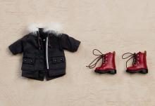 Nendoroid Doll Warm Set Boots & Mods Coat (Black)