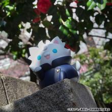 MEGA CAT PROJECT Jujutsu Kaisen Kaijutsu Ball and Ball Folding Nyantomo Big Jujutsu Nyanko Gojo Satoru Soft Vinyl Figure