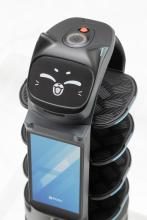 Kotobukiya PUDU Bellabot Pro (Black Ver.) Non-scale Plastic Model Kit, Approximately 107mm Tall