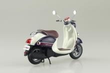 Aoshima Bunka Kyozai 1/12 Scale The Bike Series No. 60 Yamaha Vino 13 Dark Grayish Blue Metallic A Blue Beige Plastic Model Kit (Motorcycle)