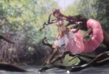 Kotobukiya Arcanadia Meltina, approximately 200mm tall, non-scale plastic model