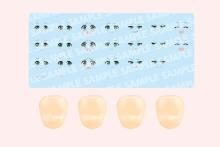 Kotobukiya Sousai Shojo Teien Customized Face & Decal Set Vol.4 (Morikura Yen Design) 1/10 scale plastic model, approx. 18mm tall