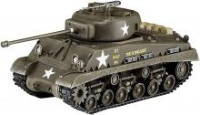Hasegawa 30068 1/72 U.S. Army M4A3E8 Sherman & M24 Chaffee U.S. Army Main Battle Tank Combo Plastic Model