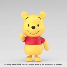 Aoshima Bunka Kyozai Rakupla Tocotoko No. DP-13 Winnie the Pooh Pooh Pre-Colored Plastic Model