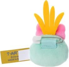 TAKARATOMY ARTS Disney Character Lilo & Stitch Plush Badge Scrump Plush Toy Height Approx. 10cm