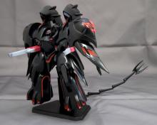 Kotobukiya Martian Successor Nadesico -The prince of darkness- Black Sarena, approx. 185mm tall, non-scale plastic model
