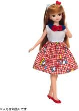 Takara Tomy Licca-chan Dress, My Choice, Sanrio Characters, One-Piece Dress & Headband, Hello Kitty, Dress-Up, Pretend Play Toy, Ages 3 and Up