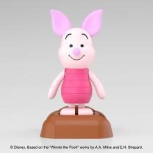 Aoshima Bunka Kyozai Rakupla Tocotoko No. DP-14 Winnie the Pooh Piglet Pre-colored plastic model