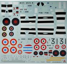 Tamiya 1/48 Italeri Series No.2651 British Supermarine Spitfire Mk.9 Plastic Model 38651