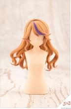 Kotobukiya Sosai Shojo Teien Arranged Wig Long Wave Hair Total Height Approx. 63mm 1/10 Scale Plastic Model