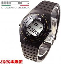 SEIKO SELECTION Giugiaro Design Limited Model Limited 3,000 Reprint Digital SBJG003Men's Black