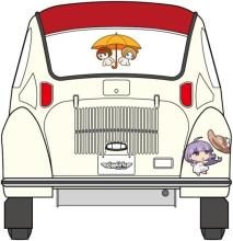 Hasegawa 1/24 Subaru 360 Deluxe Claire Frost w/Figure Plastic Model SP648 (Car)